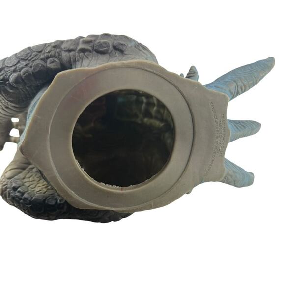 Vintage 1998 Toho Large Rubber Godzilla Hand Puppet Resaurus Co Working Sound - Picture 7 of 10